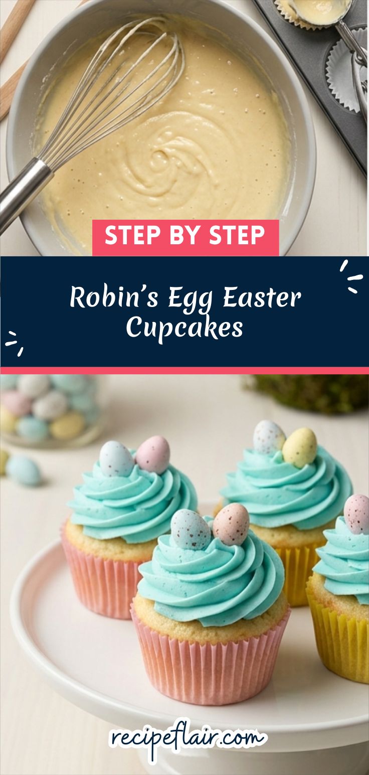 Robin’s Egg Easter Cupcakes Recipe