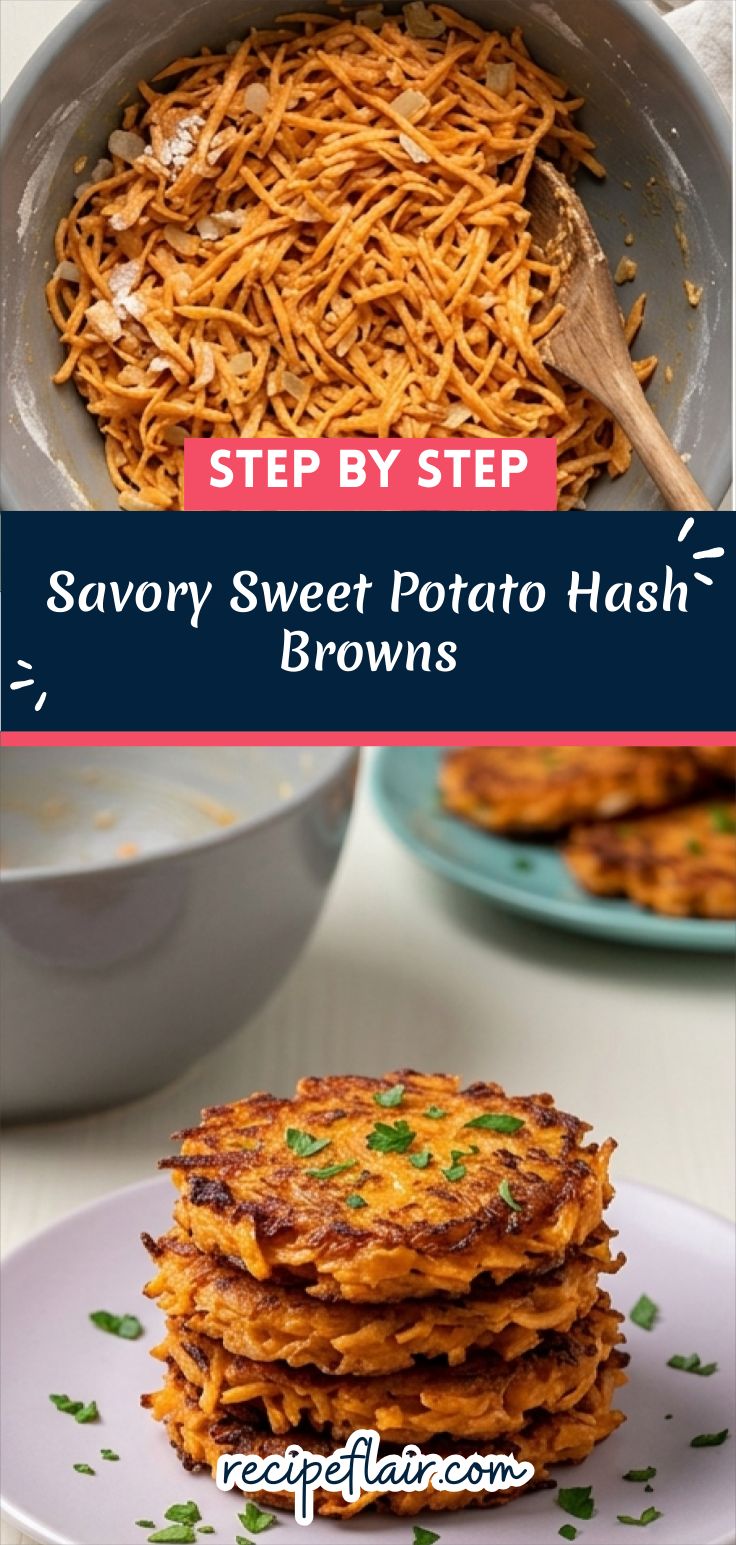 Savory Sweet Potato Hash Browns Recipe