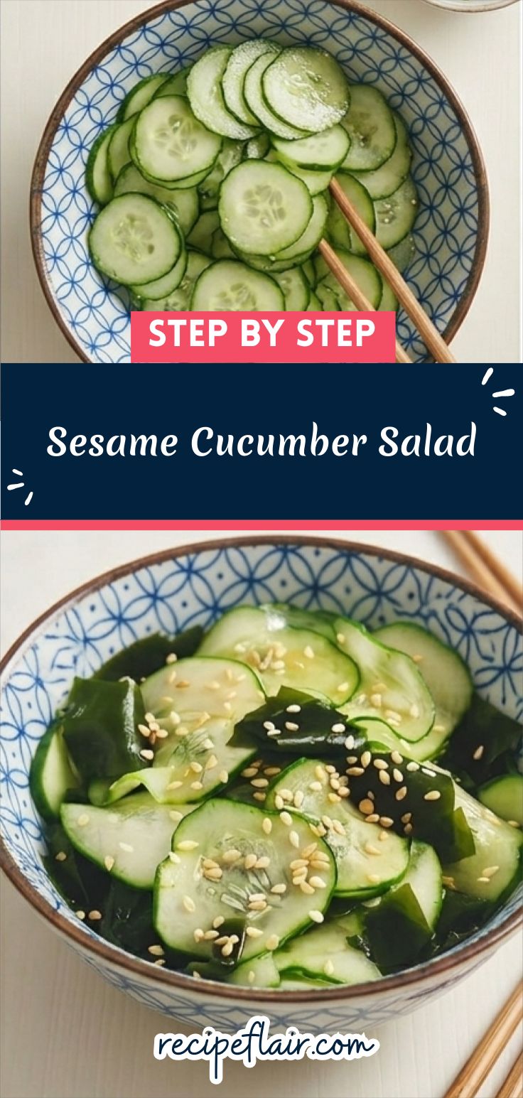 Sesame Cucumber Salad