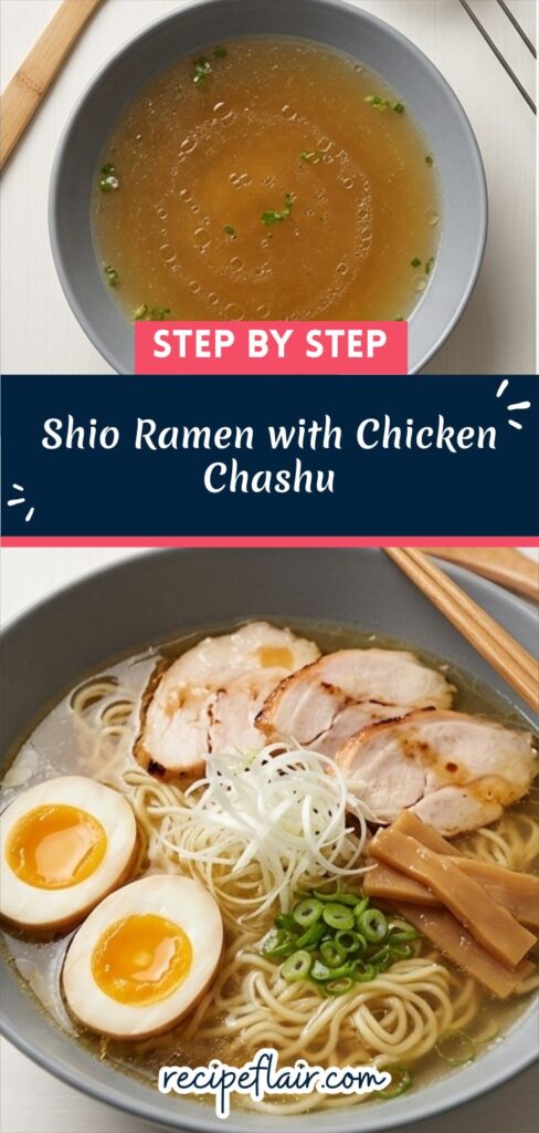 Shio Ramen with Chicken Chashu