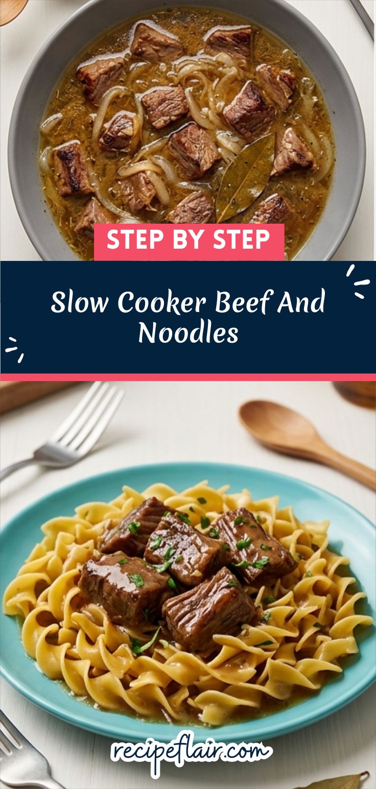 Slow Cooker Beef And Noodles Recipe