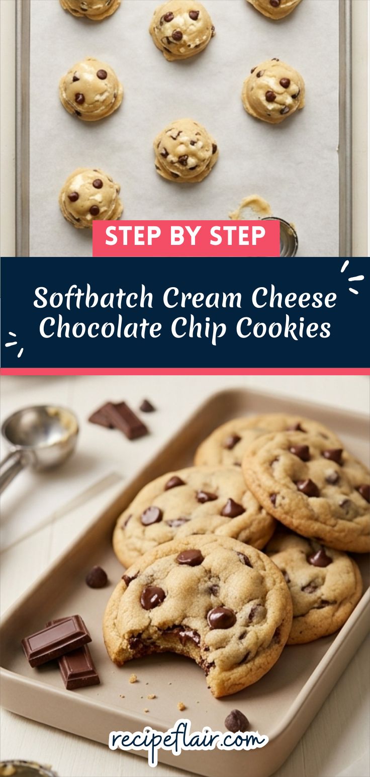 Softbatch Cream Cheese Chocolate Chip Cookies Recipe