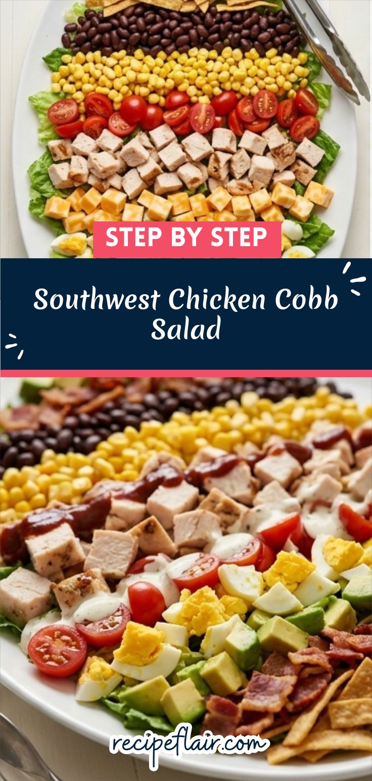 Southwest Chicken Cobb Salad Recipe