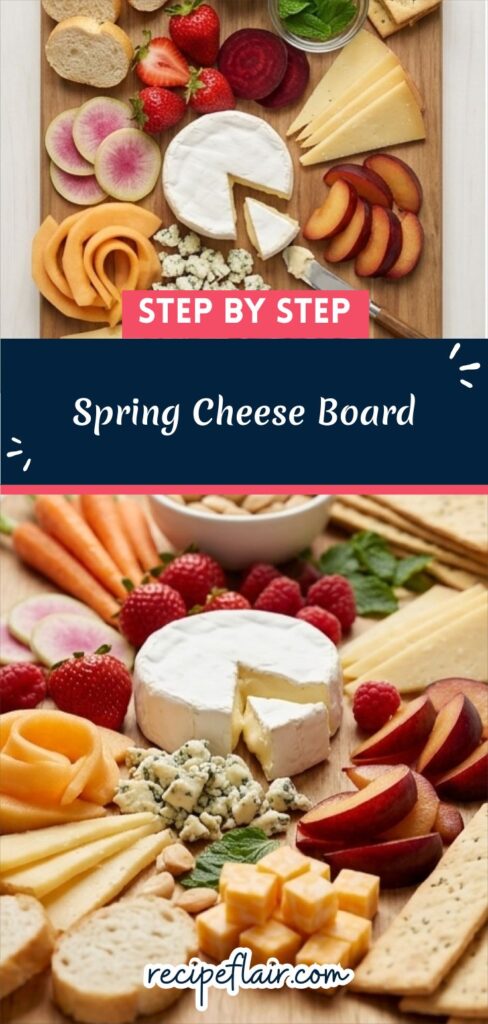 Spring Cheese Board