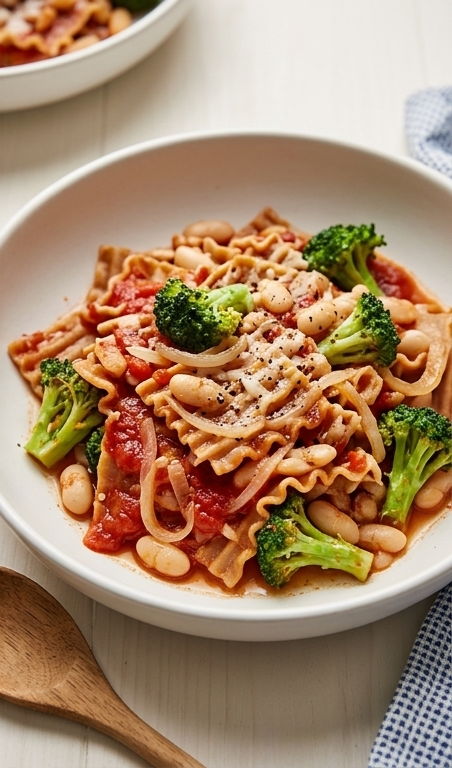 Stovetop-Broccoli-and-White-Bean-Lasagna-pin1