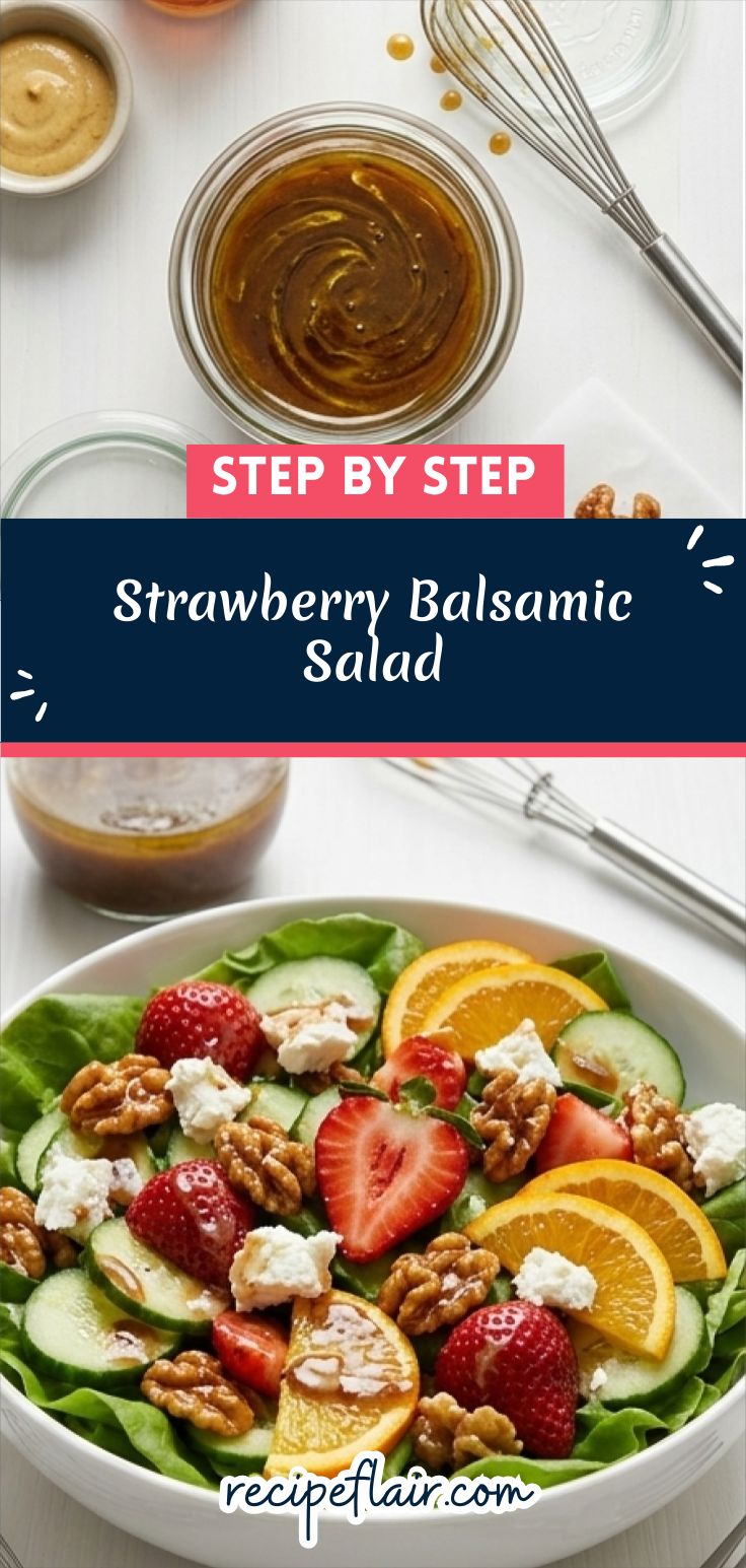 Strawberry Balsamic Salad