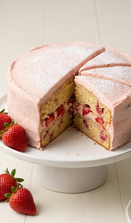 Fresh Strawberry Cake Recipe: The Perfect Spring Cake for Families