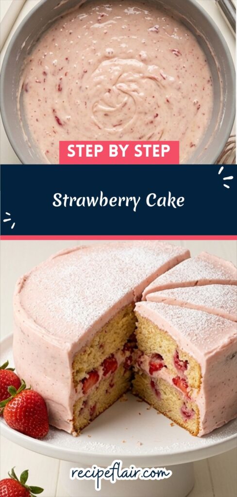 Strawberry Cake Recipe