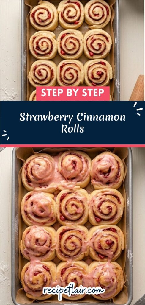 Strawberry Cinnamon Rolls Recipe