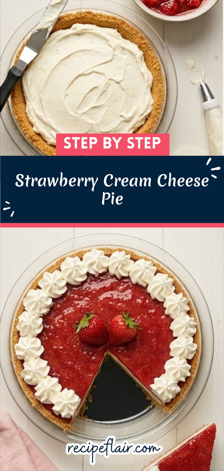 Strawberry Cream Cheese Pie