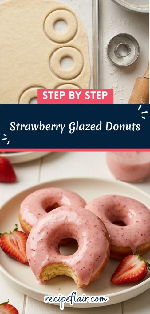 Strawberry Glazed Donuts Recipe