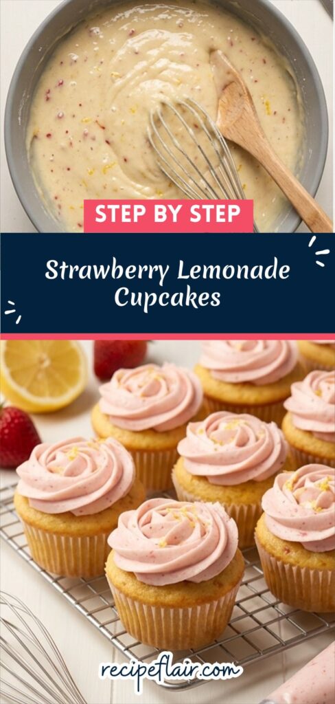 Strawberry Lemonade Cupcakes Recipe