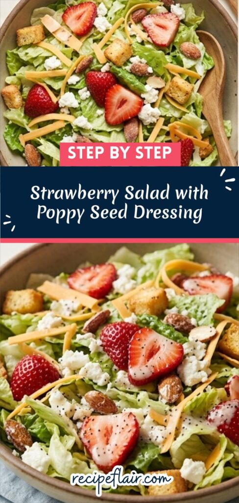 Strawberry Salad with Poppy Seed Dressing