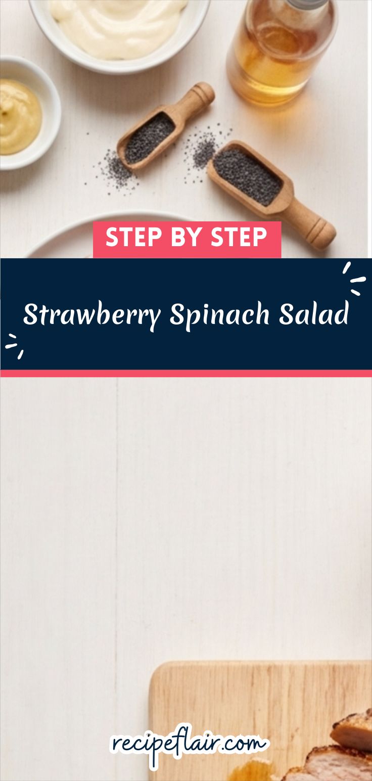 Strawberry Spinach Salad