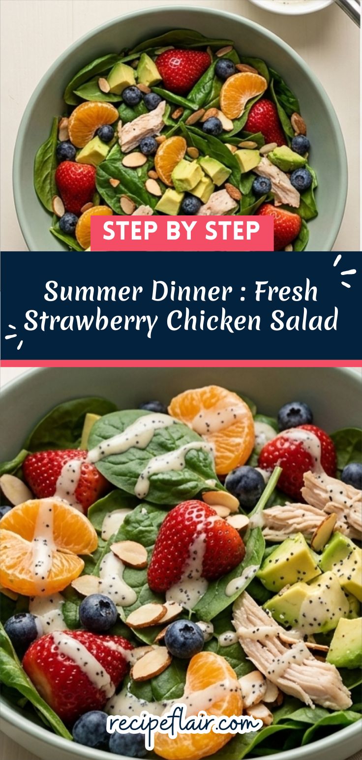 Summer Dinner Recipe: Fresh Strawberry Chicken Salad