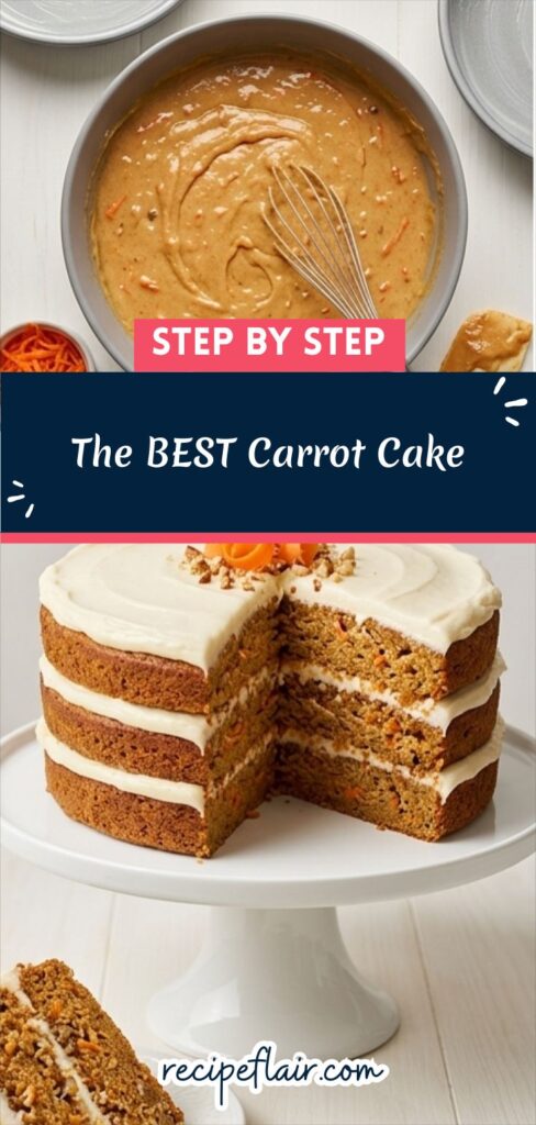 The BEST Carrot Cake