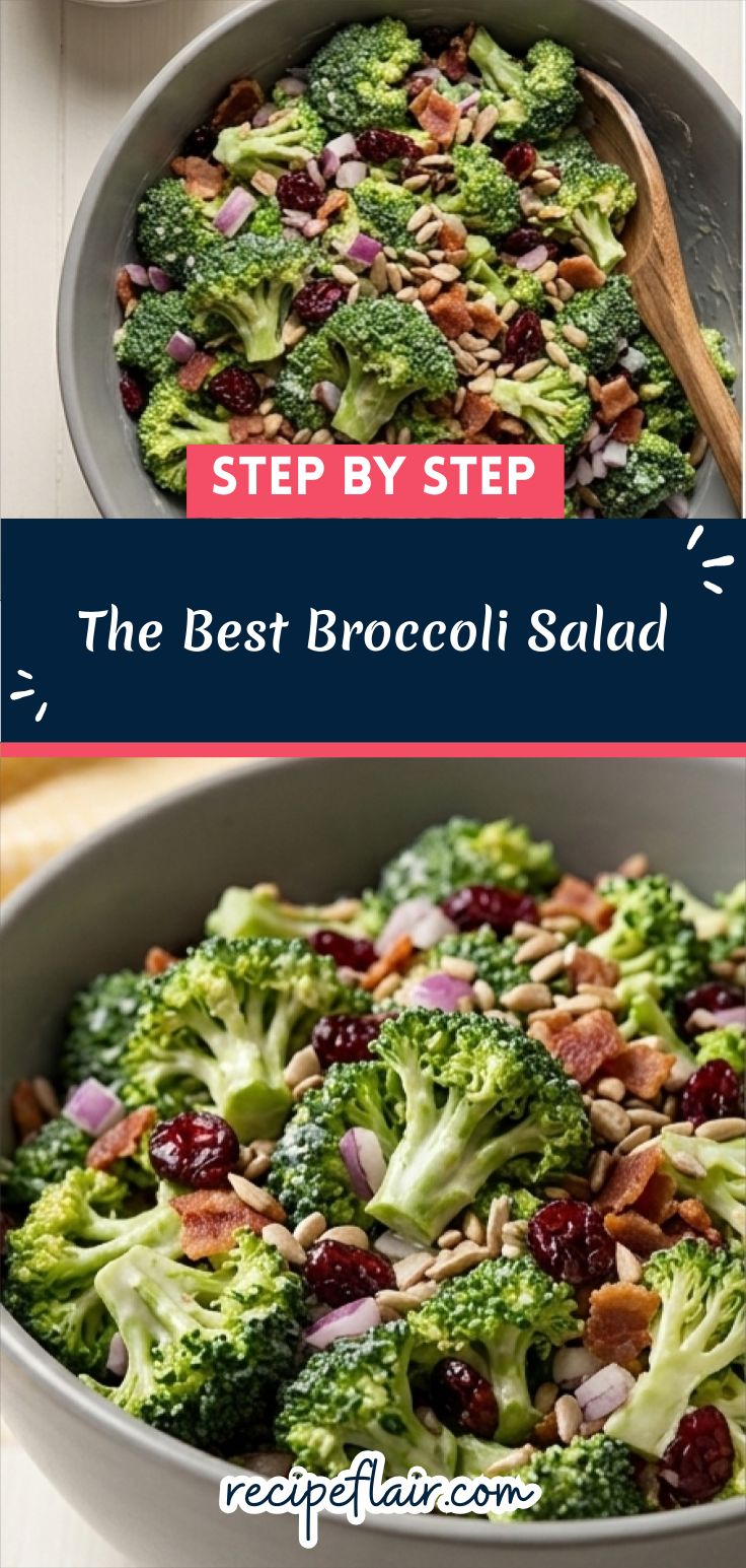 The Best Broccoli Salad