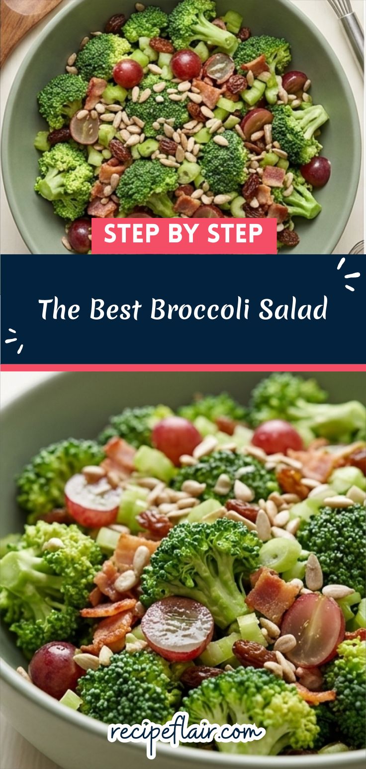 The Best Broccoli Salad