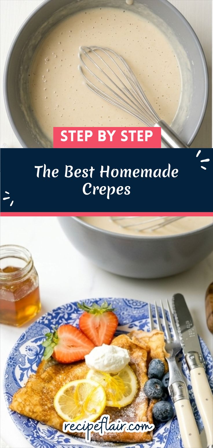The Best Homemade Crepes