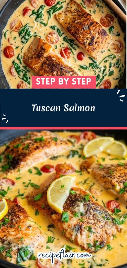 Tuscan Salmon Recipe