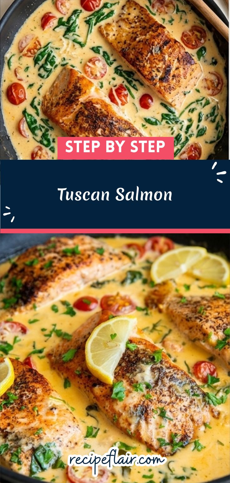 Tuscan Salmon Recipe