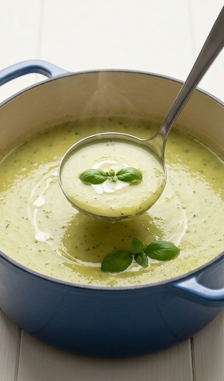 Cozy Spring Soup Recipe: Creamy Zucchini Soup for Families
