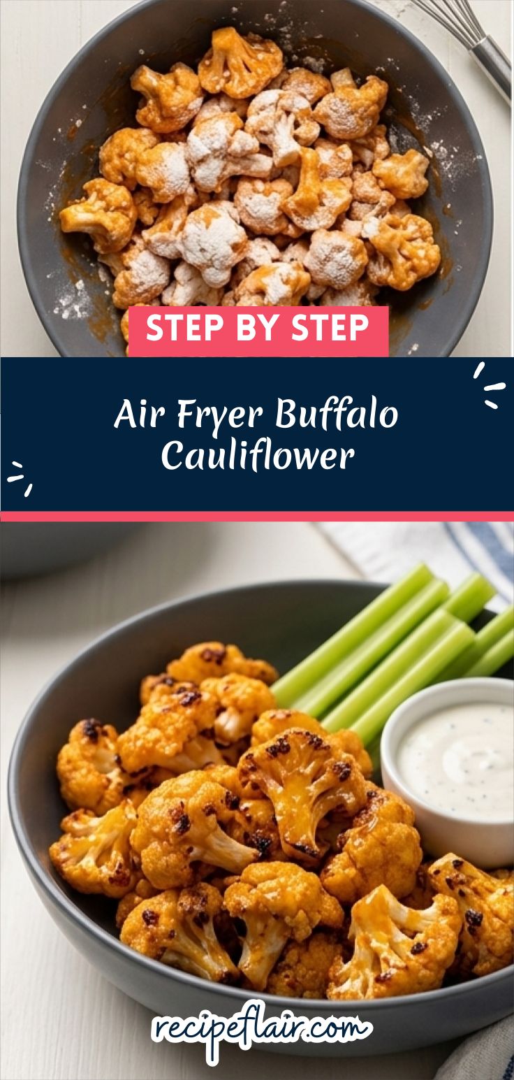 Air Fryer Buffalo Cauliflower