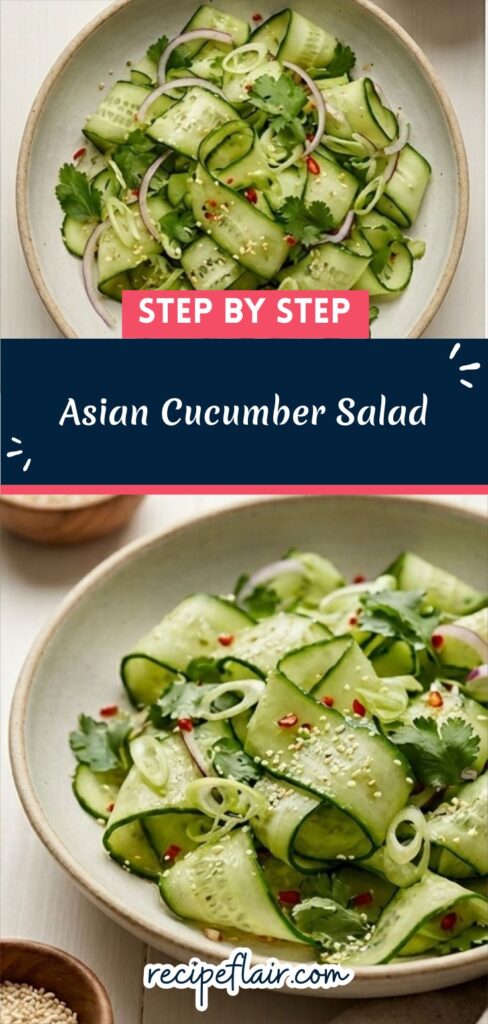 Asian Cucumber Salad Recipe