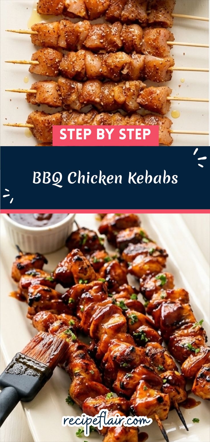 BBQ Chicken Kebabs