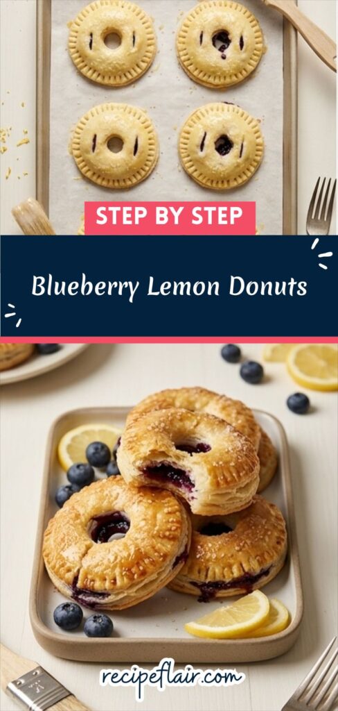 Blueberry Lemon Donuts