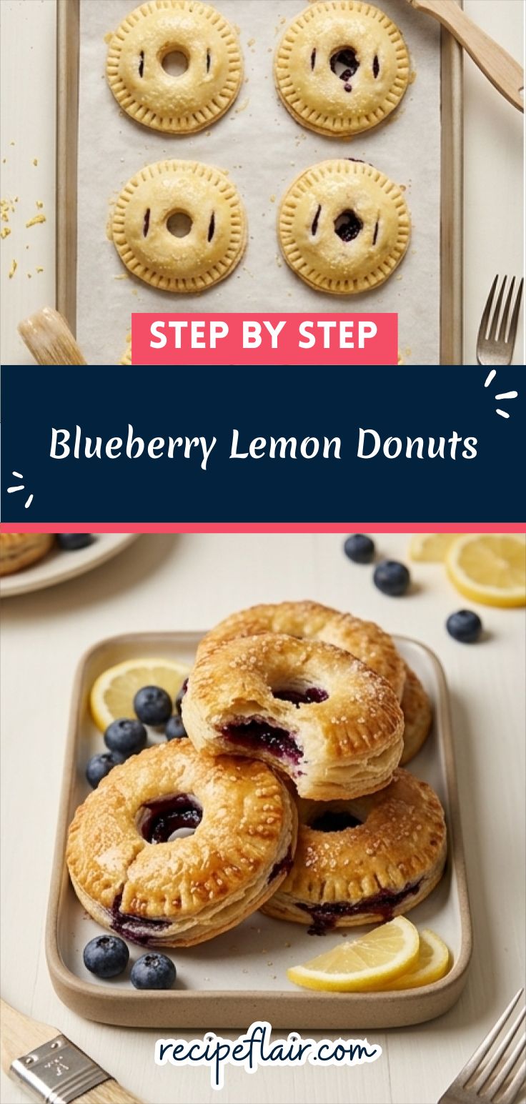 Blueberry Lemon Donuts