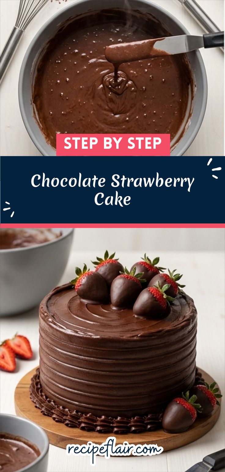 Chocolate Strawberry Cake