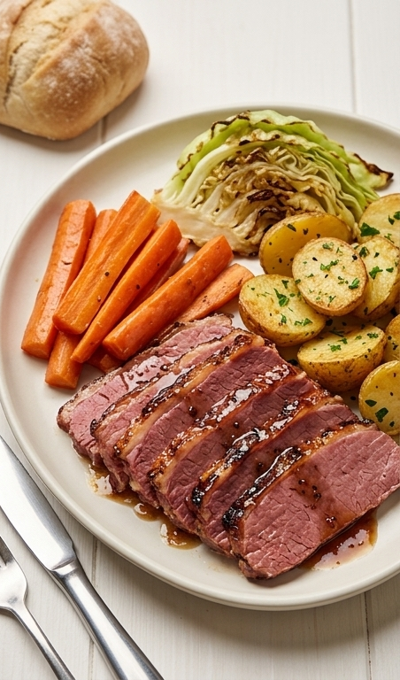 Corned-Beef-with-Blackberry-Mustard-Glaze-pin1