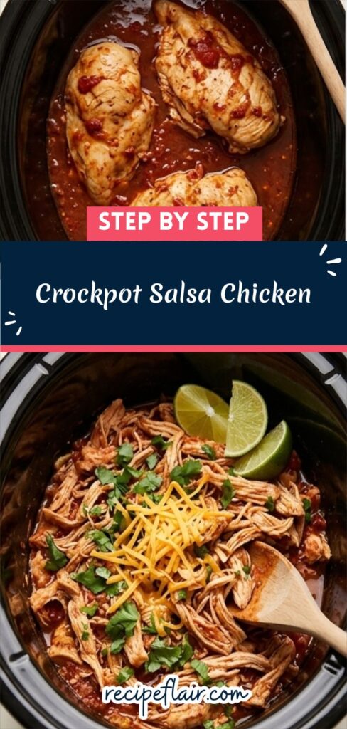 Crockpot Salsa Chicken
