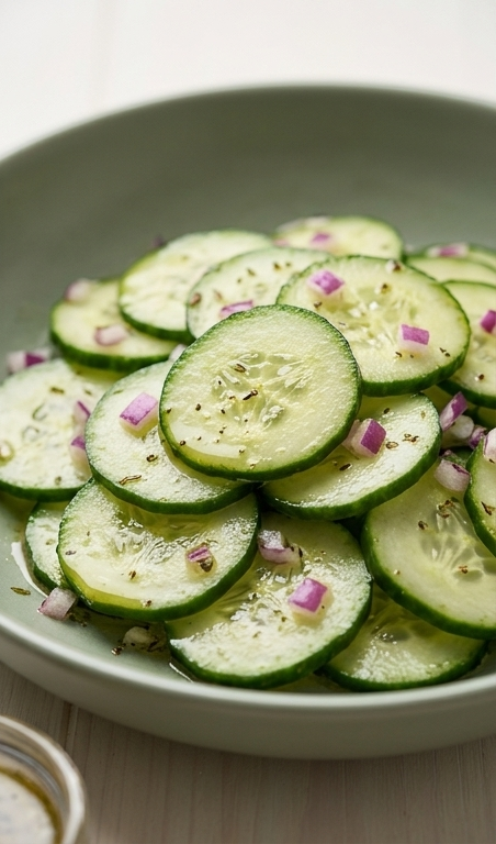 Cucumber-Salad-with-Herb---Garlic-Dressing--Vinaigrette--finalDish