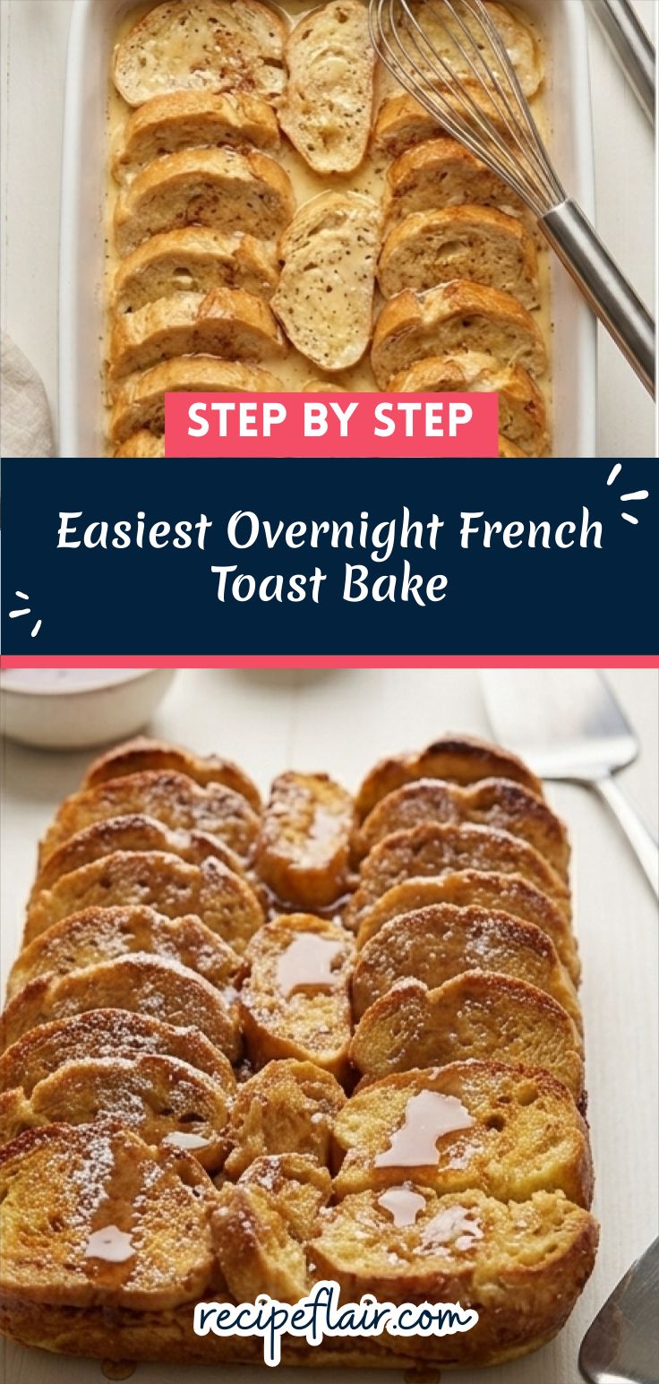 Easiest Overnight French Toast Bake