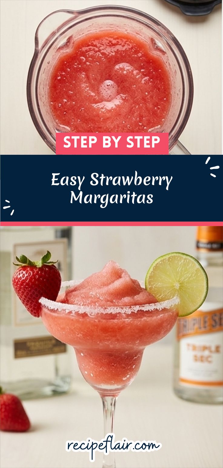 Easy Strawberry Margaritas