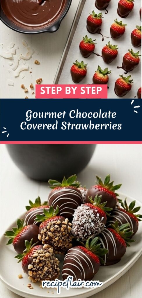 Gourmet Chocolate Covered Strawberries