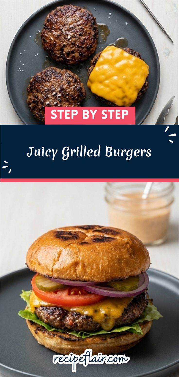 Juicy Grilled Burgers Recipe