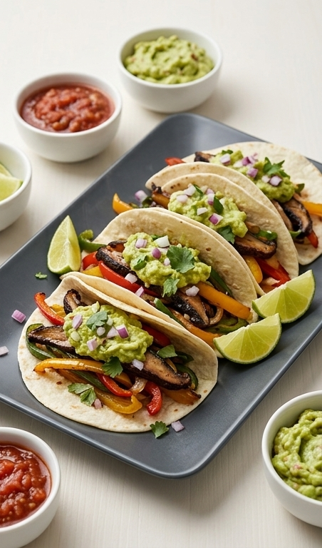 Poblano-and-Portobello-Fajitas-pin1