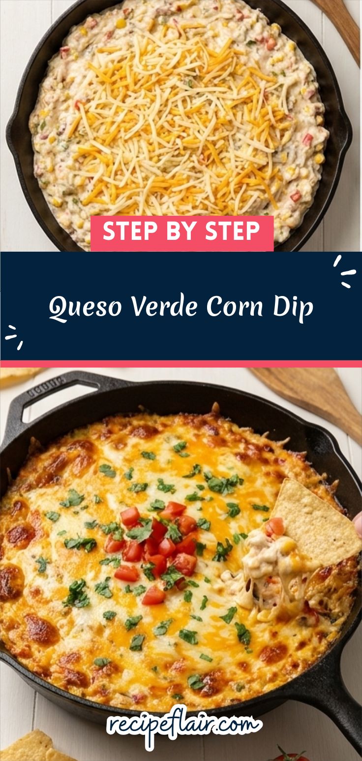 Queso Verde Corn Dip
