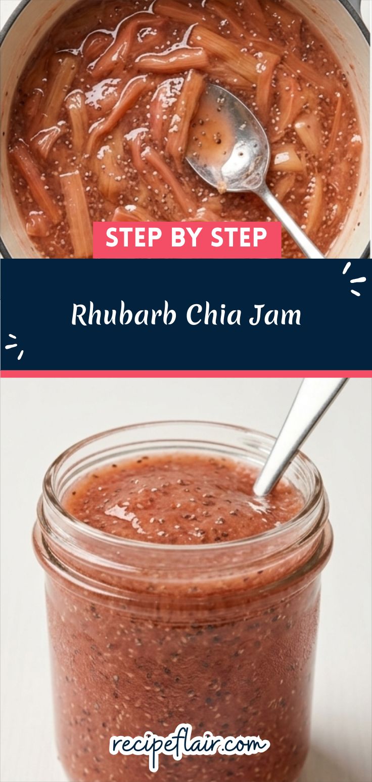 Rhubarb Chia Jam