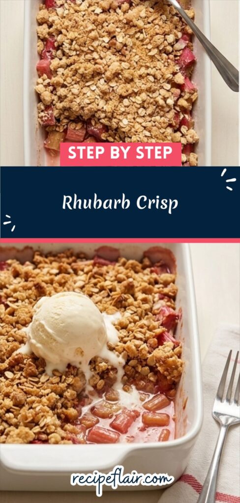 Rhubarb Crisp