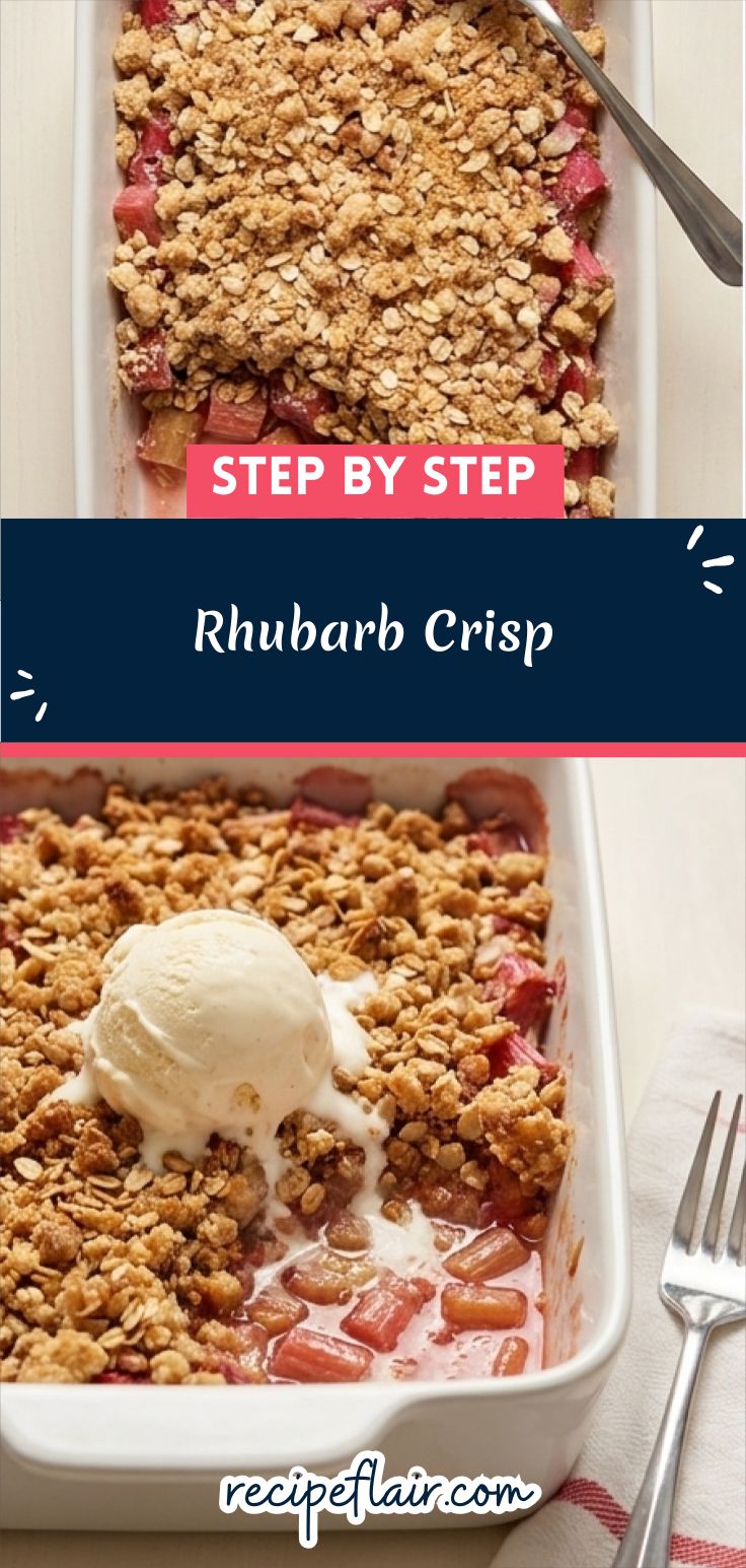 Rhubarb Crisp