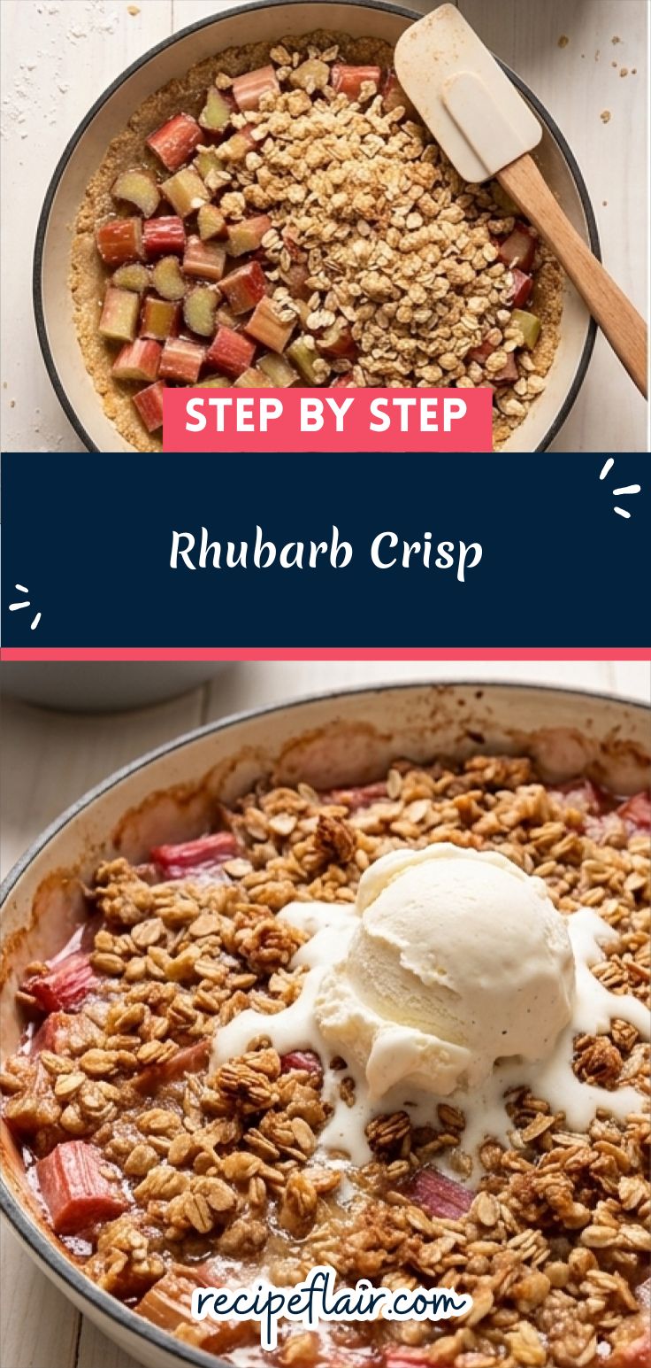 Rhubarb Crisp