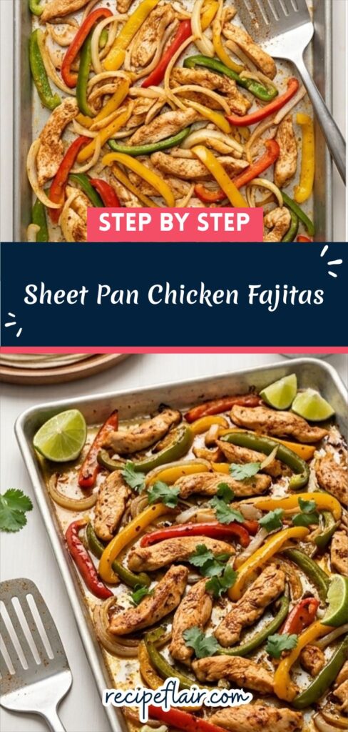Sheet Pan Chicken Fajitas