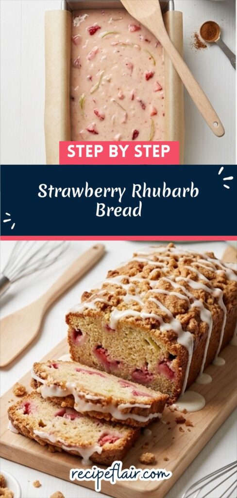 Strawberry Rhubarb Bread