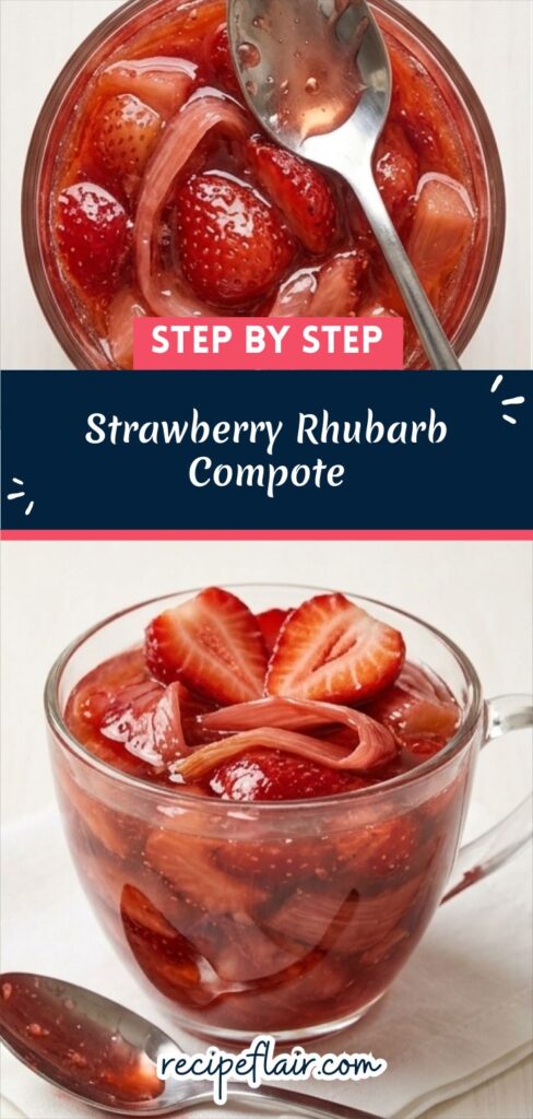 Strawberry Rhubarb Compote