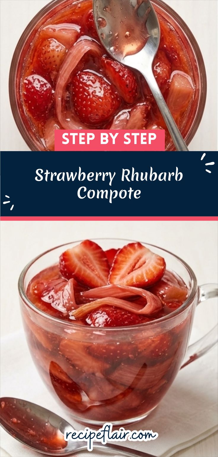 Strawberry Rhubarb Compote