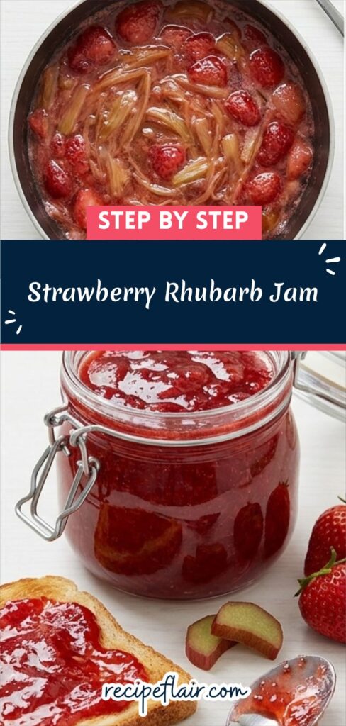 Strawberry Rhubarb Jam